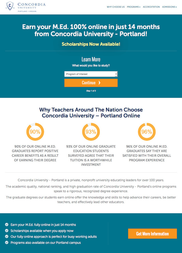 Landing Page-Infographics