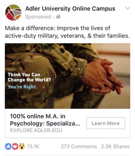 Facebook Ad - High Response