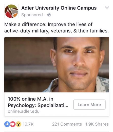 Facebook Ad - Connecting Photo