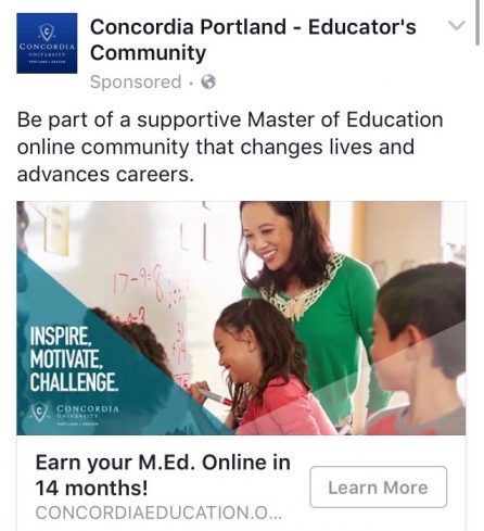Facebook Ad Series 1 of 3