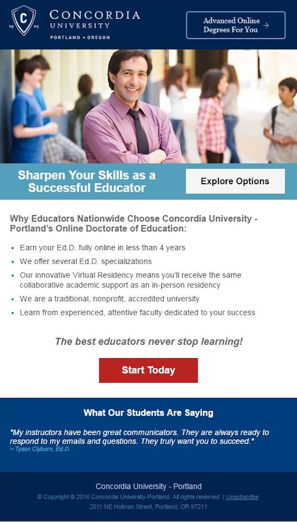 Email-Highly successful example